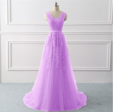 Load image into Gallery viewer, Royal blue Evening Dress plus size Long