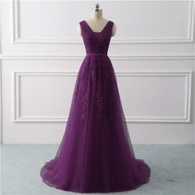 Load image into Gallery viewer, Royal blue Evening Dress plus size Long