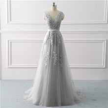 Load image into Gallery viewer, Royal blue Evening Dress plus size Long