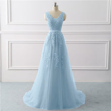 Load image into Gallery viewer, Royal blue Evening Dress plus size Long